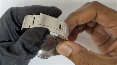 rolex clasp geniune|how to adjust Rolex clasp.